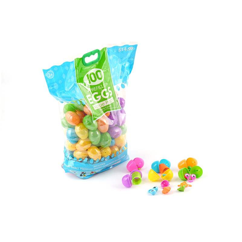 প্লাস্টিকের ইস্টার অবাক ডিমের খেলনা