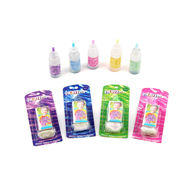 টাই-ডাই, চক, রঙিন বালি, ডিআইওয়াই খেলনা