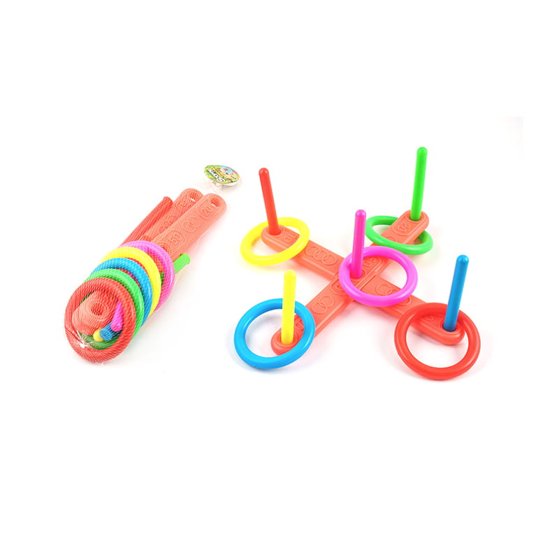 প্লাস্টিক ক্রুশবিদ্ধ রিং গেম খেলনা